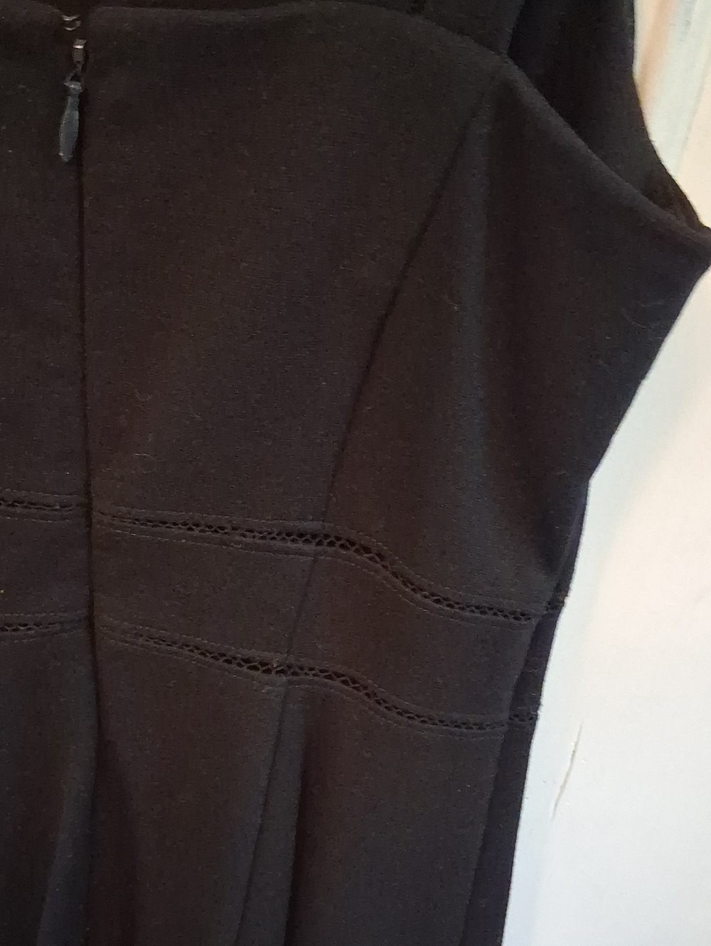 Bar III Black V-Neck Sleeveless  Dress - Picture 5 of 5